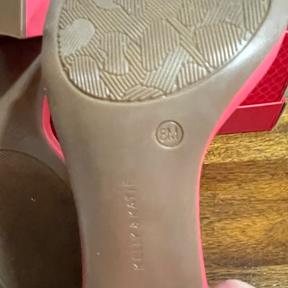 Kelly & Katie block heel sandals. 8M. EUC. - Picture 4 of 10